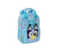 Safta Sac à dos enfant Blue – poignées, bretelles rembourrées, nettoyage facile, bleu ciel