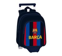 Safta, Sac à dos F.C. Barcelone 1ère Équipement 22/23 avec chariot 705, 270 x 100 x 330 mm Mixte enfant, Bleu marine, grenat, Estándar