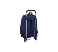 Safta Fc Barcelona 2nd Kit 20.1l 32x42x15 Cm Wheeled Backpack Bleu