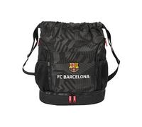 F.C. Barcelone Black - Sac à dos, idéal pour enfants de différents âges, confortable et polyvalent, qualité et résistance, 34 x 15 x 43 cm, couleur noire, Noir, Estándar, Décontracté