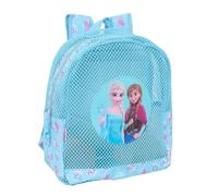 Safta Sac à dos de plage Frozen – anti-sable, nettoyage facile, pour enfants – Bleu ciel M