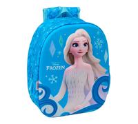FROZEN - Sac à dos d'école avec design 3D, idéal pour enfants de différents âges, confortable et polyvalent, qualité et résistance, 27 x 10 x 33 cm
