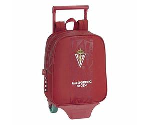 safta Sac à dos garderie Real Sporting de Gijón officiel avec chariot, 220 x 100 x 270 mm