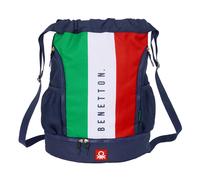 Safta Gym Benetton Flag 21.93l 27x33x10 Cm Backpack Bleu Enfants