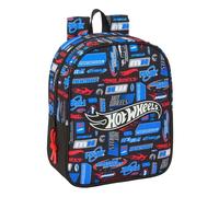 Safta Sac à dos pour enfant Hot WHEELS adaptable au chariot 22 x 10 x 27 cm multicolore M
