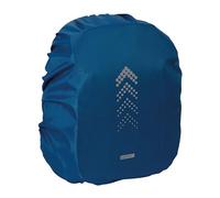 Safta Sac à dos imperméable 27×36×50 cm bleu marine, réfléchissant, housse de pluie