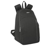 Safta - Sac à dos isotherme imperméable, réfrigérateur pour randonnée 23 x 18 x 36 cm, noir, Noir, Estándar, Outdoor