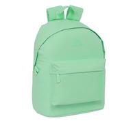 safta KAPPA BASICS - Sac à dos pour ordinateur portable 14,1", idéal pour les jeunes de différents âges, confortable et polyvalent, qualité et résistance, 31 x 16 x 41 cm, Menthe (menta), M