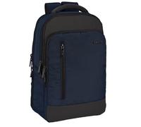 Safta - Sac à Dos portable 15,6" +Tablette + USB Business Dark Blue 29 x 44 x 15 cm, multicolore (642201894) Bleu