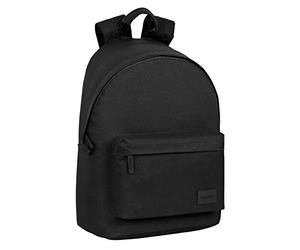 safta Sac à dos pour ordinateur portable 14,1" BASIC NOIR, Noir, Estándar, Décontracté