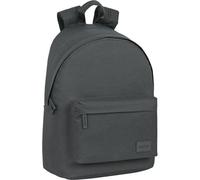 SAFTA | Sac à dos pour ordinateur portable 14,1" léger et fonctionnel - Sac à dos noir pour ordinateur portable avec compartiment rembourré et poches, organiseurs pour un usage quotidien, gris, Medium