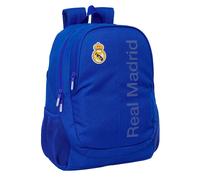 Safta Sac à dos scolaire Real Madrid 23 L confortable et résistant 32 x 16 x 44 cm Bleu