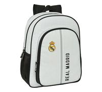 Safta Sac à dos Real Madrid 24/25 Junior 15 L Gris 27x33x10 cm Enfant