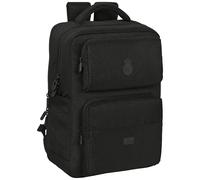 Safta Real Madrid Premium 2 Pockets 15.6´´+usb 13.75l 32x42x15 Cm Backpack Noir Enfants
