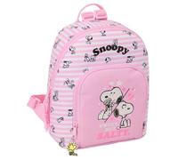 Safta Sac à dos Snoopy Mini 9,75 L Rose Enfants