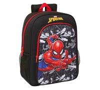 Safta Sac à dos scolaire Spider-Man adaptable chariot confortable 33×14×42 cm Taille unique
