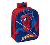 SPIDERMAN - Sac à dos de crèche 3D, facile à nettoyer, idéal pour les enfants de différents âges, confortable et polyvalent, qualité et résistance, 22 x 10 x 27 cm