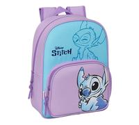 Safta Sac à dos scolaire enfant STITCH SWEET 26x11x34 cm Bleu/Lilas Confortable