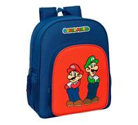 Super Mario Bros Mamma Mia sac à dos adaptable 38cm Safta