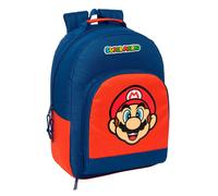 Safta Sac à dos Super Mario 20,10 l 32x42x15 cm Bleu Enfants