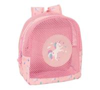 SAFTA Unicorn - Sac à dos de plage anti-sable, avec poignées, nettoyage facile, idéal pour les enfants de différents âges, confortable et polyvalent, 32 x 12 x 38 cm