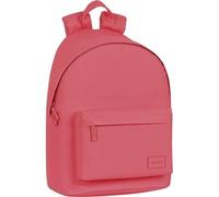 SAFTA | Sac à dos unisexe au design léger et fonctionnel - Sac à dos de tous âges, compartiment rembourré et poches, Marsala, Mochila Basic