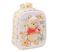 WINNIE THE POOH - Sac à dos de crèche 3D, nettoyage facile, idéal pour les enfants de différents âges, confortable et polyvalent, qualité et résistance, 22 x 10 x 27 cm
