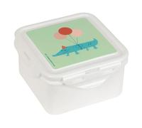 Safta PREESCOAR FIESTA - Boîte à déjeuner, sac à déjeuner, qualité et résistance maximale, Recreo, 13 x 13 x 7,5 cm, vert, M, Décontracté