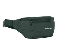 safta Sac banane avec poche extérieure, gris, M, Sac banane