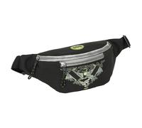 Safta Sac banane Batman Game Over – poche extérieure, 23 x 9 x 12 cm, Noir, M, Décontracté