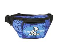 Safta - Sac banane EL NIÑO Roller - Poche extérieure, 23 x 9 x 12 cm, Bleu/Noir, M, Décontracté