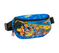 Safta Sac banane Hot Wheels Let's Race pour enfants, confortable et polyvalent Bleu/Noir 23x9x14 cm