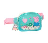 Safta - Étui de ceinture - Peppa Pig Pretty Flowers - pour fille - Taille unique