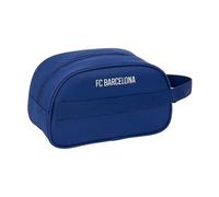 SAFTA - Sac de toilette - 1 handle, trolley-adapted - bleu marine - FC Barcelone