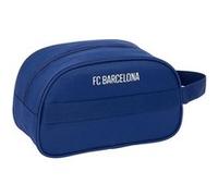 Safta F.C. BARCELONA NAVY BLUE - Trousse scolaire moyenne avec poignée, trousse pour enfant, adaptable au chariot, facile à nettoyer, confortable et polyvalent, qualité et résistance, 26 x 12 x 15 cm,