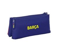 Safta Trousse scolaire enfant F.C. Barcelone 1ère équipe 25/26 – Fermeture éclair simple 22×8×10 cm