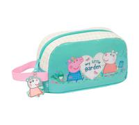 Safta Porte-petit-déjeuner thermique PEPPA Pig Pretty Flowers 21,5x6,5x12 cm Menthe/Jaune M