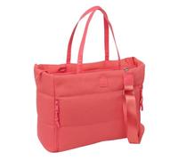 safta | Sac pour ordinateur portable Basic Marsala para Portátil 14,1″, Compartimento Acolchado et fermeture zippée, 2 poches avant, poche intérieure, bandoulière réglable amovible