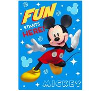 Disney Plaid polaire enfant Mickey 100 x 140 cm