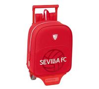 Safta Sevilla Fc Mini Wheeled Backpack Rouge