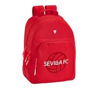 Safta Sevilla Fc 20l 27x33x10 Cm 612465773 Backpack Rouge Enfants
