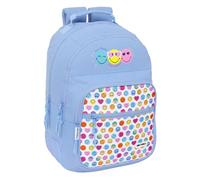 Safta 612481773 Smiley World Joyful 20l 27x33x10 Cm Backpack Bleu