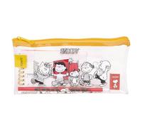 safta SNOOPY Trousse à crayons pour enfants, idéale pour les enfants d'âge scolaire, confortable et polyvalente, qualité et résistance, 22,5 x 10,5 cm