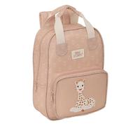 Safta Sac à dos d'écolier Sophie la girafe Beige 20 x 28 x 8 cm