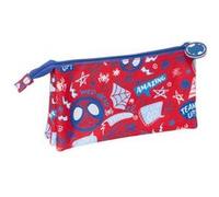 Safta Trousse Spidey "Rescue" - Triple 22 x 3 x 12 cm Rouge/Bleu