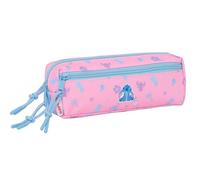 safta Stitch Bright - Trousse Triple Petite, Trousse pour Enfant, idéale pour Les Enfants d'âge Scolaire, Confortable et Polyvalente, qualité et résistance, 22 x 6 x 8,5 cm
