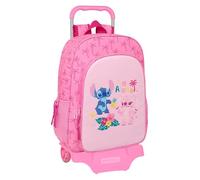 Safta Stitch Chill Wheeled Backpack Rose