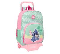 safta Stitch Ice Cream - Sac à Dos Scolaire avec Chariot 905, idéal pour Enfants de différents âges, Confortable et Polyvalent, qualité et résistance, 33 x 14 x 42 cm, Rose, M, Décontracté
