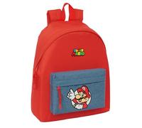 Safta Super Mario 20.80l Backpack Rouge Enfants
