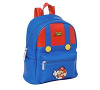 Safta Super Mario 9l 24x28x12 Cm Mini Backpack Bleu Enfants